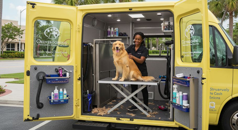Mobile Pet Grooming in Miami