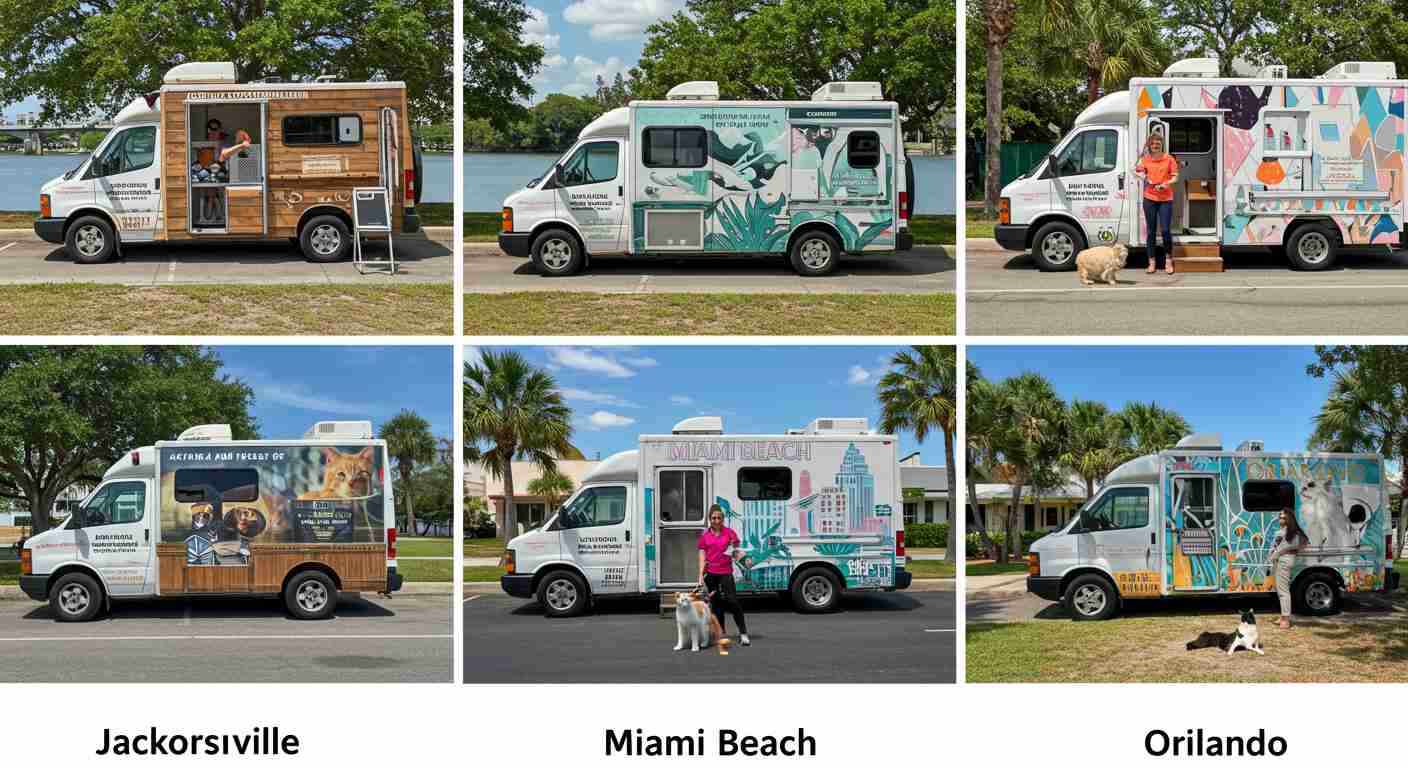 Mobile Pet Grooming Florida in your area