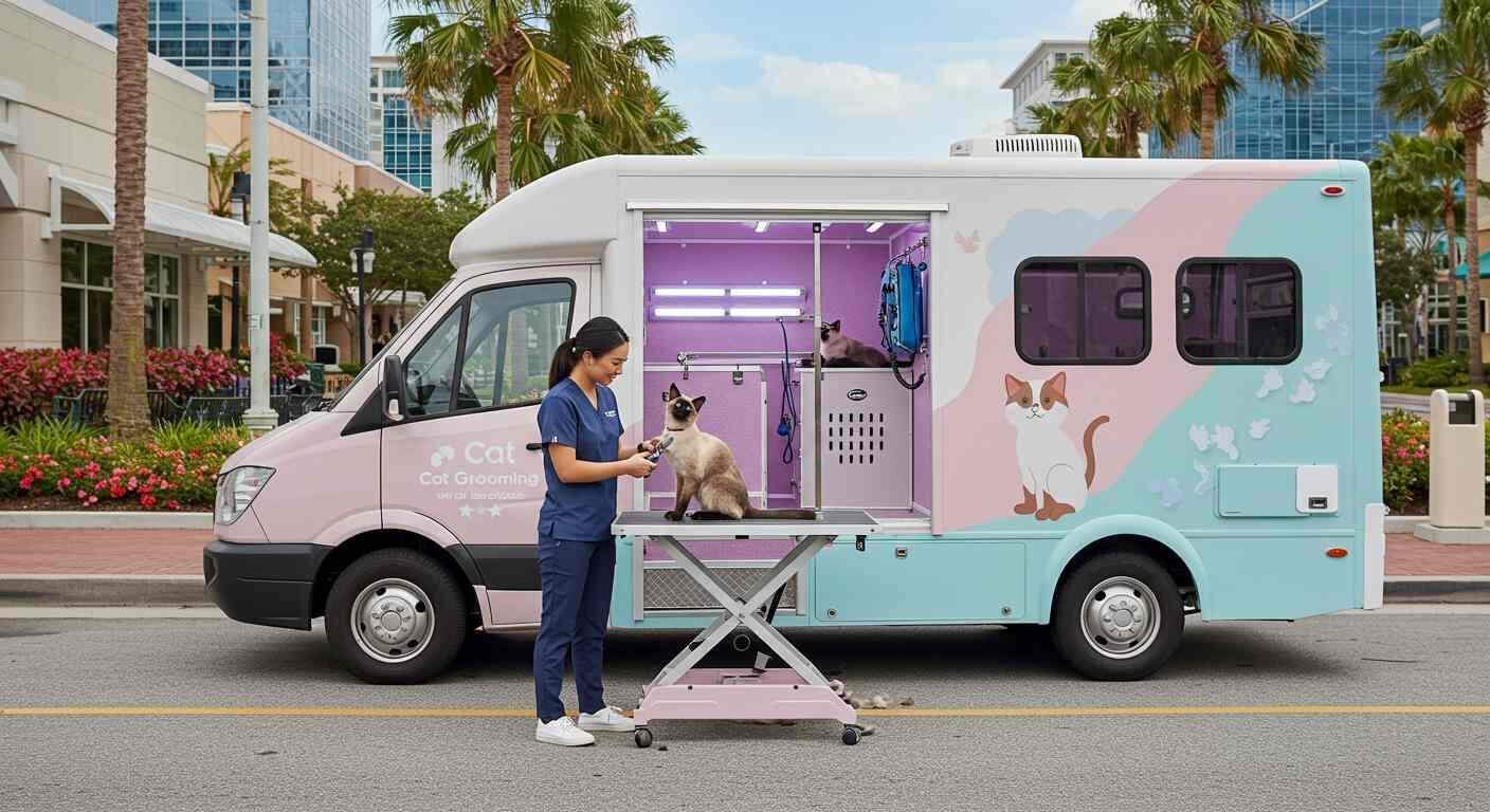 Mobile Cat Grooming Florida